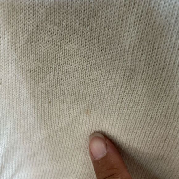 Woolrich Diamond Henley print sweater size medium #736 - Picture 7 of 7